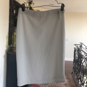 While skirt. L NWT